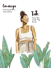 Load image into Gallery viewer, Tate Crop Top and Dress