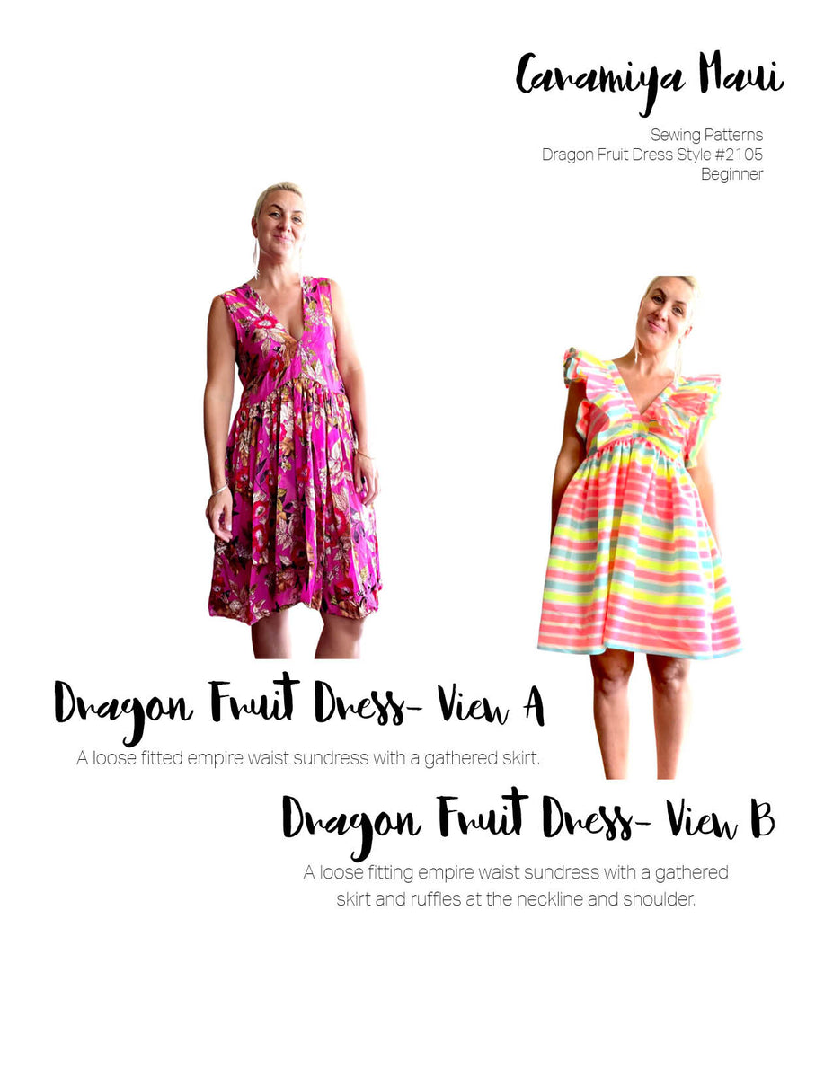 Dragonfruit dress Caramiya