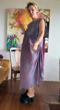 Load image into Gallery viewer, 26221 Hand-Dyed Cupro Drawstring Dress / Tunic — One of a Kind