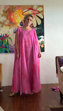 Load image into Gallery viewer, Circle tie dress detail — bodice and shoulder with ties