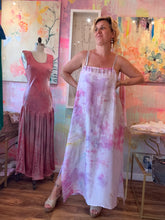 Load image into Gallery viewer, 26210 Hand-Dyed Deadstock Cupro Maxi Dress — One of a Kind