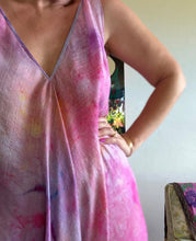 Load image into Gallery viewer, Hand-Dyed Cupro Maxi Dress