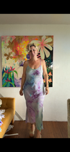 Load image into Gallery viewer, 26181 Bias Cut Slip Dress in Hand-Dyed Cupro — violet  reverie | Size m/l