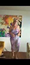 Load image into Gallery viewer, 26180 Bias Cut Slip Dress in Hand-Dyed Cupro — orchid bloom  | Size s/m