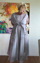 Load image into Gallery viewer, Hand-Dyed Cupro Shimmer Dress — Multi-Wear