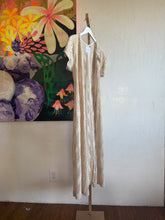 Load image into Gallery viewer, Crocheted duster with cap sleeve 250919