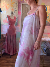 Load image into Gallery viewer, 26210 Hand-Dyed Deadstock Cupro Maxi Dress — One of a Kind