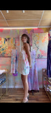 Load image into Gallery viewer, 26158 Ice-Dyed Hemp/Rayon Tank Dress — One of a Kind