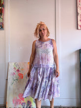 Load image into Gallery viewer, Hand dyed purple dress