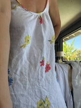 Load image into Gallery viewer, 26136 Printed Vintage Tablecloth Maxi Dress