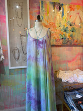 Load image into Gallery viewer, 26193 Hand-Dyed Cupro Maxi Dress — One of a Kind