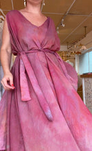 Load image into Gallery viewer, 26201 Hand Dyed Cupro Wrap Dress — One of a Kind