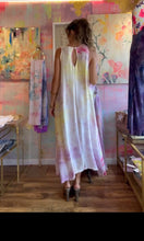 Load image into Gallery viewer, 26214 Rose Petal Hand-Dyed Deadstock Satin Cupro Maxi Dress
