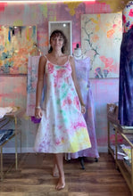 Load image into Gallery viewer, 26192 Bias cut cotton seersucker dress