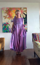 Load image into Gallery viewer, Circle Tie Dress in Crushed Grape