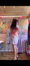 Load image into Gallery viewer, 26158 Ice-Dyed Hemp/Rayon Tank Dress — One of a Kind