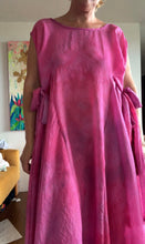 Load image into Gallery viewer, Circle tie dress detail — side ties and volume