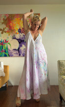 Load image into Gallery viewer, Ice Dyed Linen-Rayon Multi-Way Maxi Dress — One of a Kind