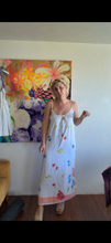 Load image into Gallery viewer, 26136 Printed Vintage Tablecloth Maxi Dress