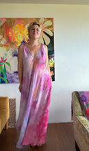 Load image into Gallery viewer, Hand-Dyed Cupro Maxi Dress