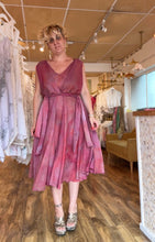 Load image into Gallery viewer, 26201 Hand Dyed Cupro Wrap Dress — One of a Kind