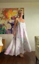 Load image into Gallery viewer, Ice Dyed Linen-Rayon Multi-Way Maxi Dress — One of a Kind