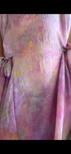 Load image into Gallery viewer, Hand-Dyed Deadstock Cupro Circle Tie Dress — Floor Length, One Size