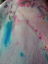 Load image into Gallery viewer, Hand-Dyed Cupro Maxi Dress — Watercolor Abstract, One of a Kind