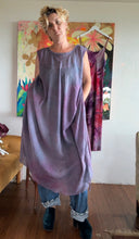 Load image into Gallery viewer, 26221 Hand-Dyed Cupro Drawstring Dress / Tunic — One of a Kind