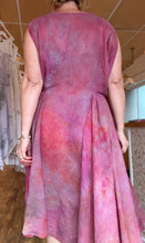 Load image into Gallery viewer, 26201 Hand Dyed Cupro Wrap Dress — One of a Kind