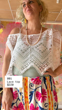Load image into Gallery viewer, lace top 26001