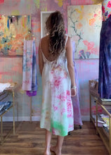 Load image into Gallery viewer, 26192 Bias cut cotton seersucker dress
