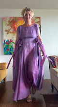 Load image into Gallery viewer, Circle Tie Dress in Crushed Grape