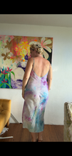 Load image into Gallery viewer, 26180 Bias Cut Slip Dress in Hand-Dyed Cupro — orchid bloom  | Size s/m