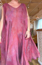 Load image into Gallery viewer, 26201 Hand Dyed Cupro Wrap Dress — One of a Kind