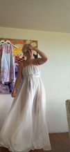 Load image into Gallery viewer, Cupro Infinity Gown — One Size, Many Ways