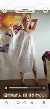 Load image into Gallery viewer, Cupro shimmer jellyfish dress