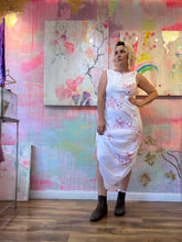 Load image into Gallery viewer, Bias cut cross stitch dress 250930