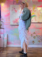 Load image into Gallery viewer, Bias cut cross stitch dress 250930
