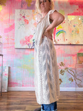 Load image into Gallery viewer, Crocheted duster with cap sleeve 250919