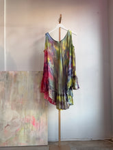 Load image into Gallery viewer, Tie dyed circle ruffle short dress