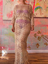 Load image into Gallery viewer, Crocheted lace dress 250937