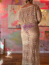 Load image into Gallery viewer, Crocheted lace dress 250937