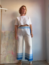 Load image into Gallery viewer, Vintage tablecloth pants