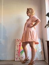 Load image into Gallery viewer, Embroidered linen dress