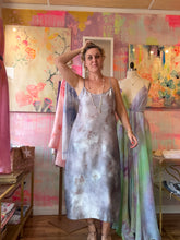 Load image into Gallery viewer, 26198 Hand-Dyed Cupro Satin Slip Dress — One of a Kind