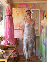 Load image into Gallery viewer, 26198 Hand-Dyed Cupro Satin Slip Dress — One of a Kind