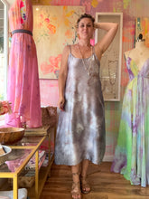 Load image into Gallery viewer, 26198 Hand-Dyed Cupro Satin Slip Dress — One of a Kind