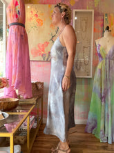 Load image into Gallery viewer, 26198 Hand-Dyed Cupro Satin Slip Dress — One of a Kind