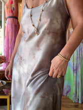 Load image into Gallery viewer, 26198 Hand-Dyed Cupro Satin Slip Dress — One of a Kind